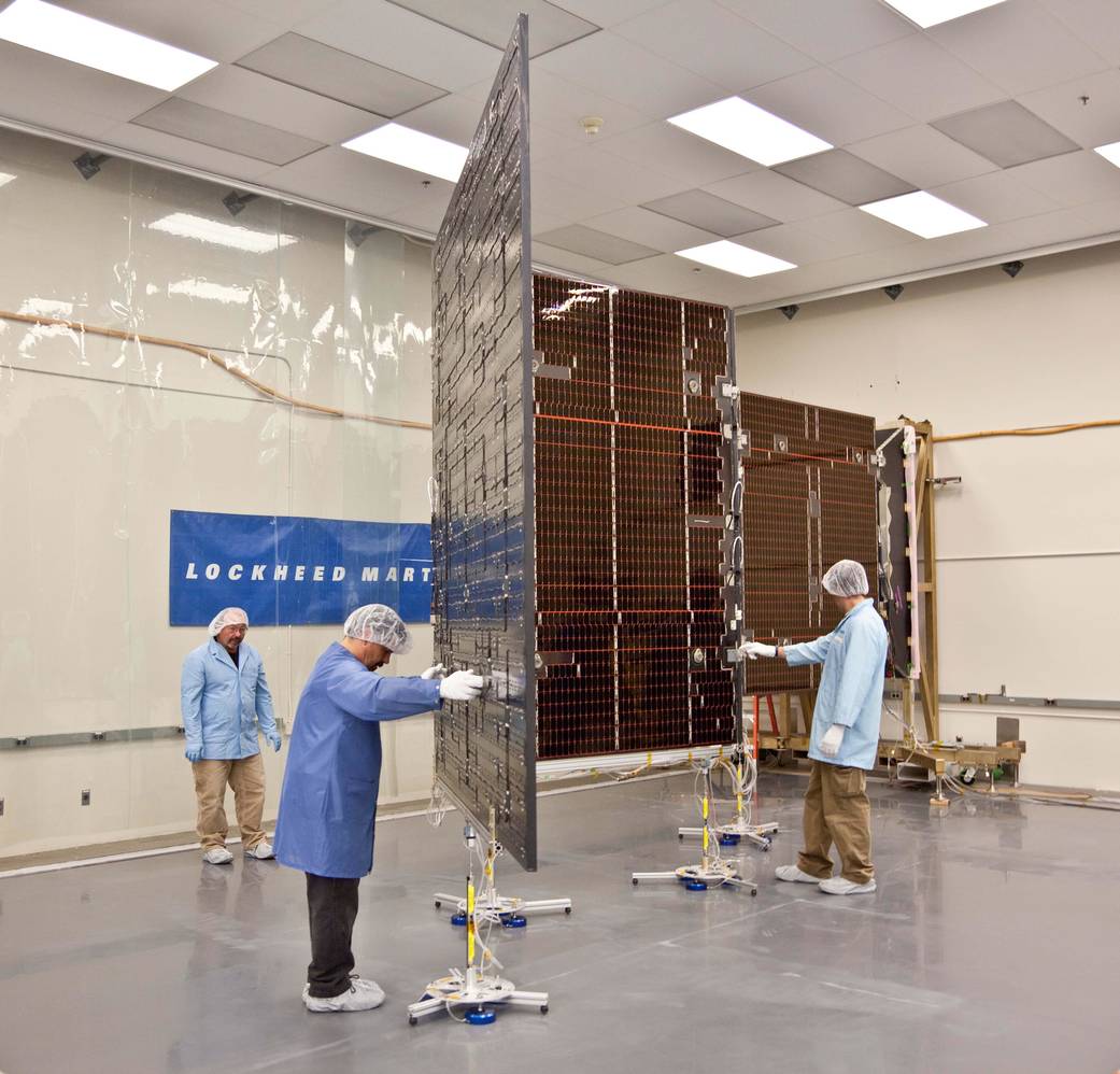 Juno Solar Panel Deployment Test