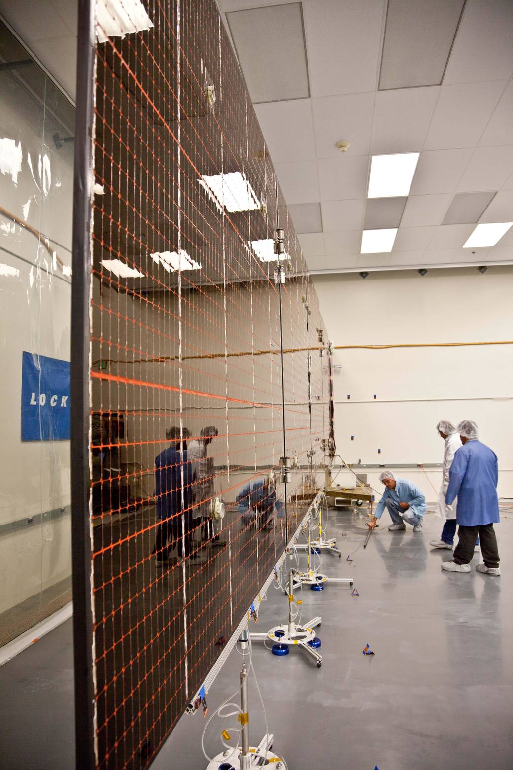 Juno Solar Panel Deployment Test