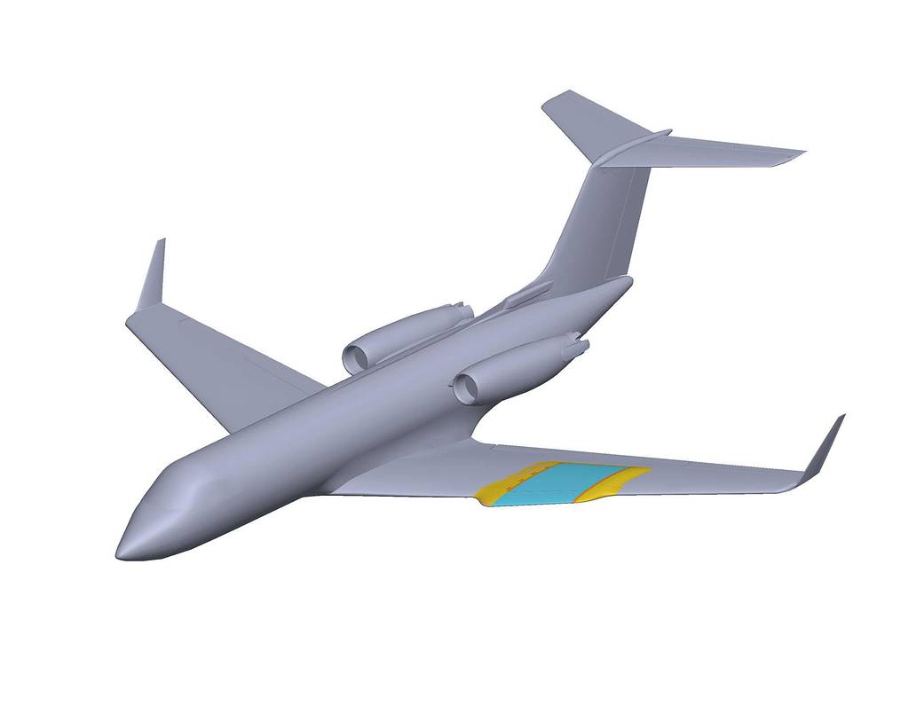 Graphic of DRELFGE on G-III Wing