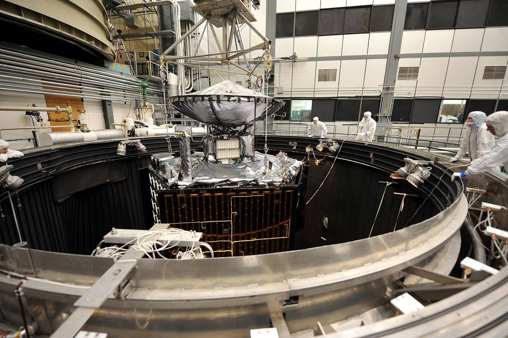 Juno Emerges from Thermal-Vac Testing