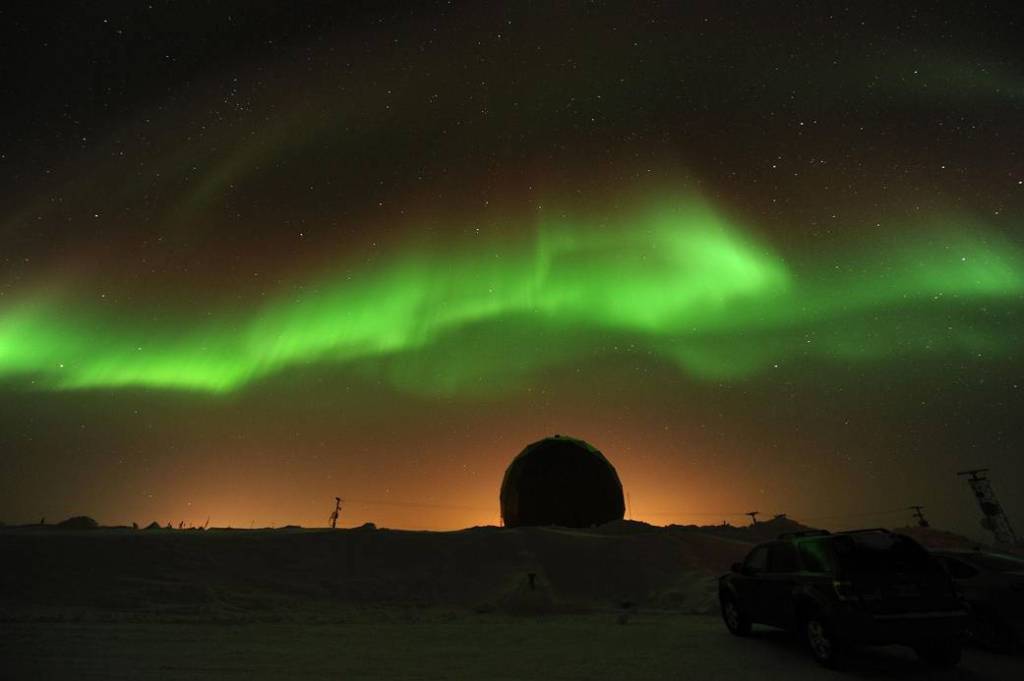 Alaska Aurora from Geomagnetic Storm