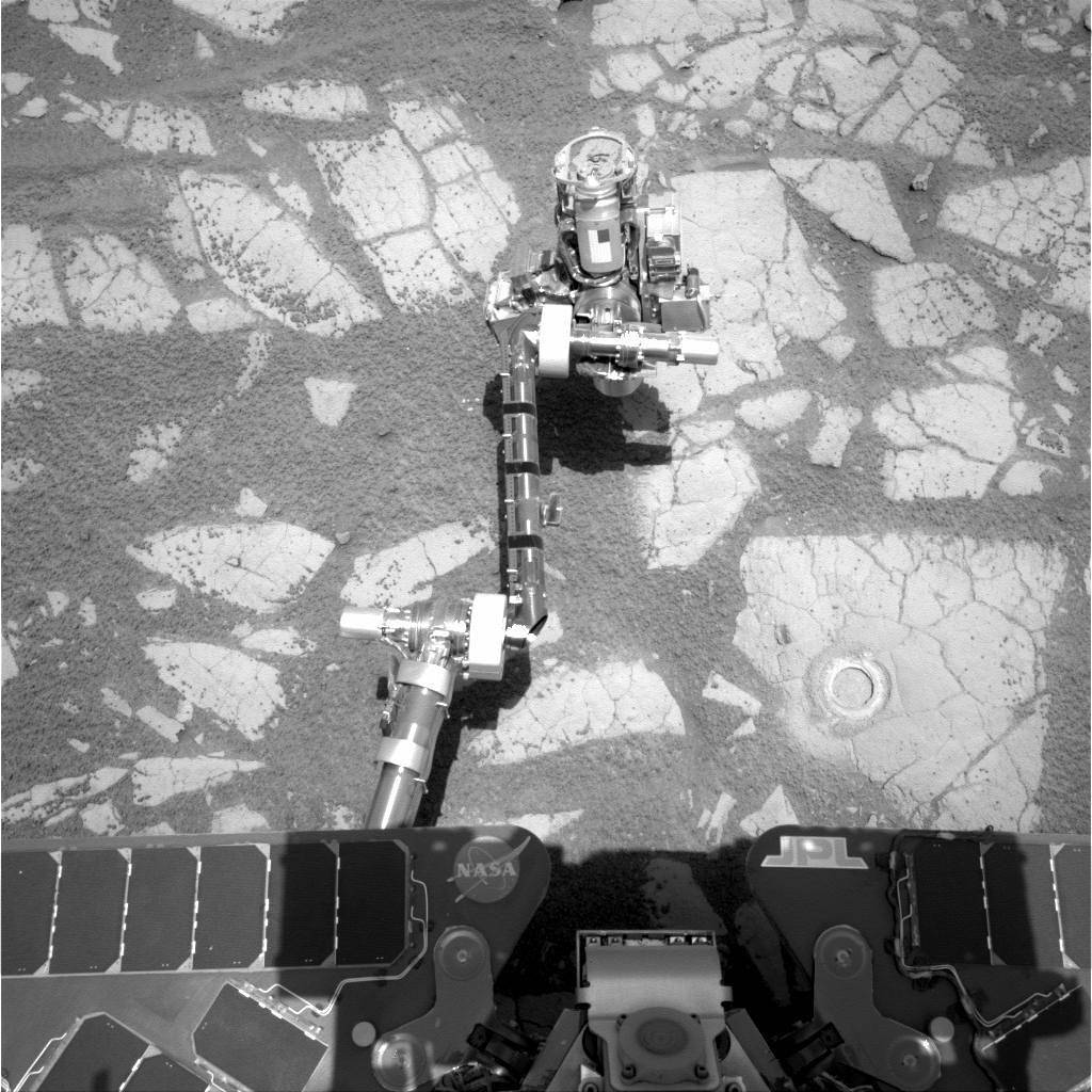 Opportunity's Arm and 'Gagarin' Rock, Sol 405