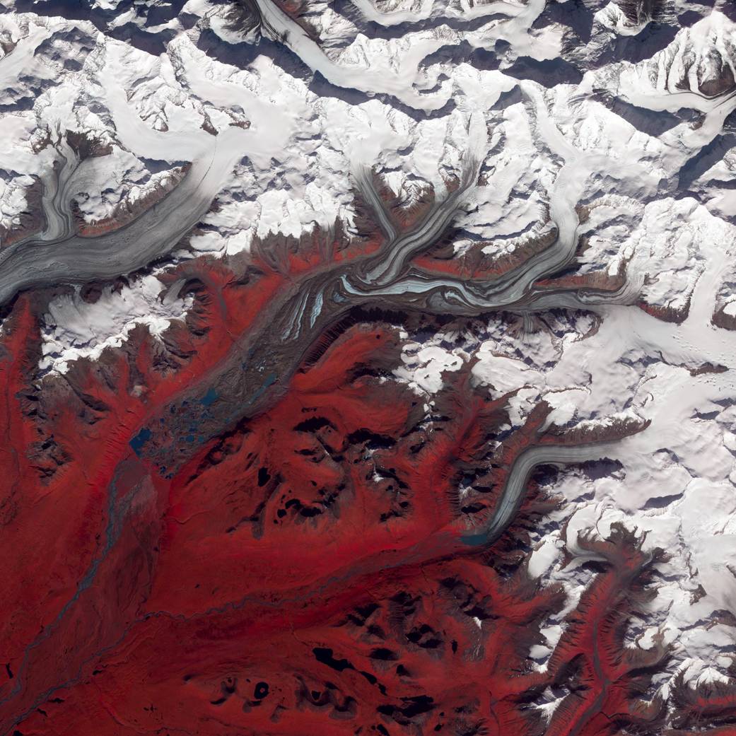 Alaska's Susitna Glacier
