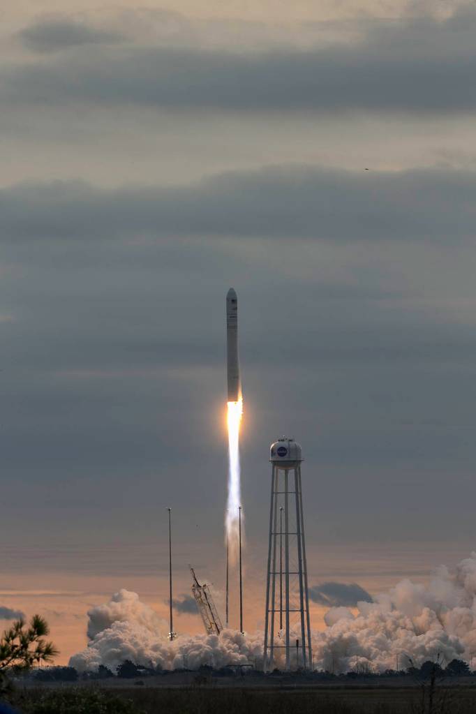 Liftoff of Orbital ATK’s Antares Rocket From NASA Wallops on Nov. 12