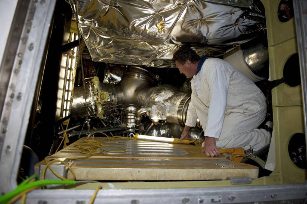 Prepping Endeavour for Launch