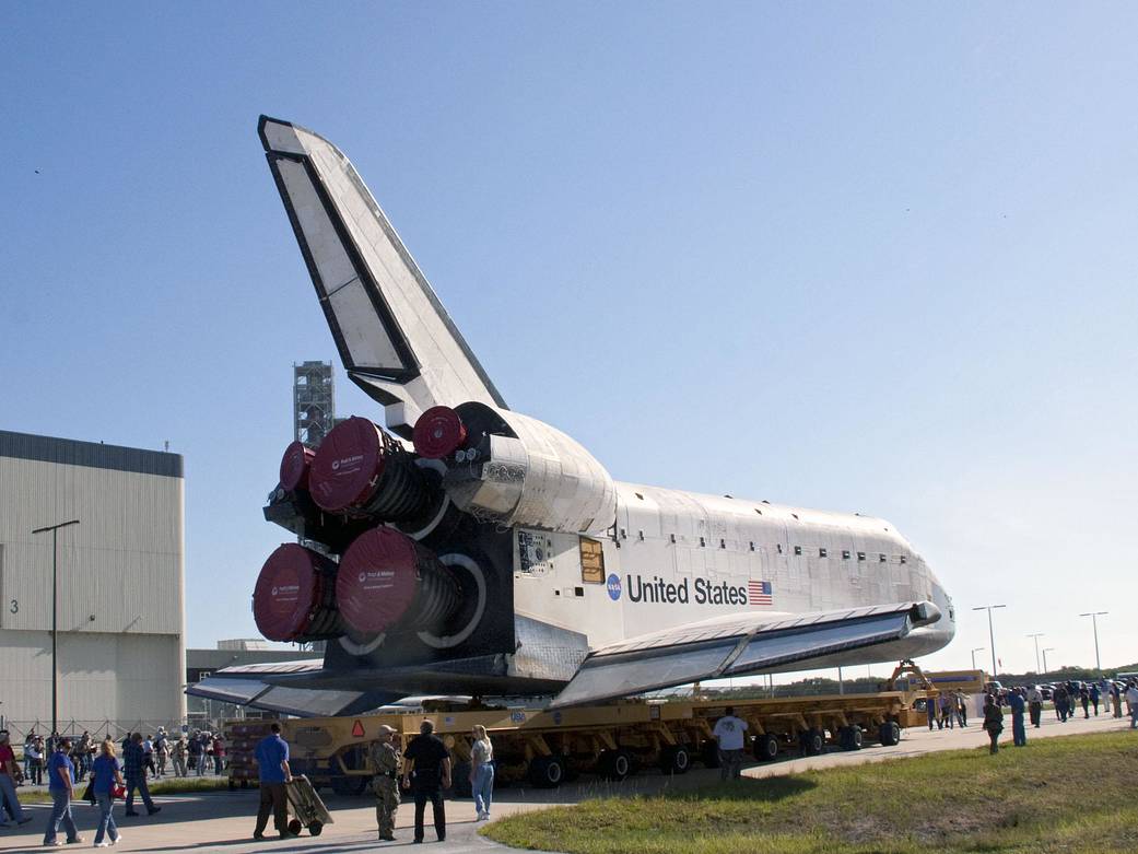 Atlantis' Final Rollover