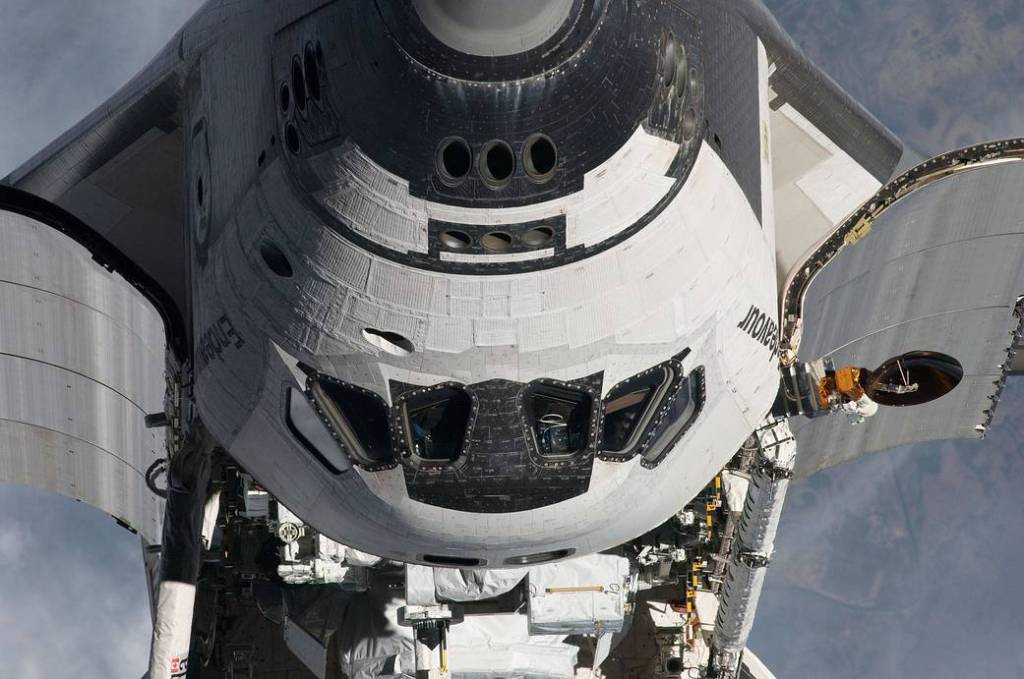Endeavour’s Rendezvous Pitch Maneuver