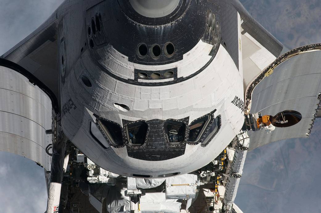 Endeavour's Rendezvous Pitch Maneuver