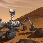 Artist concept of the Mars Science Laboratory Curiosity Rover