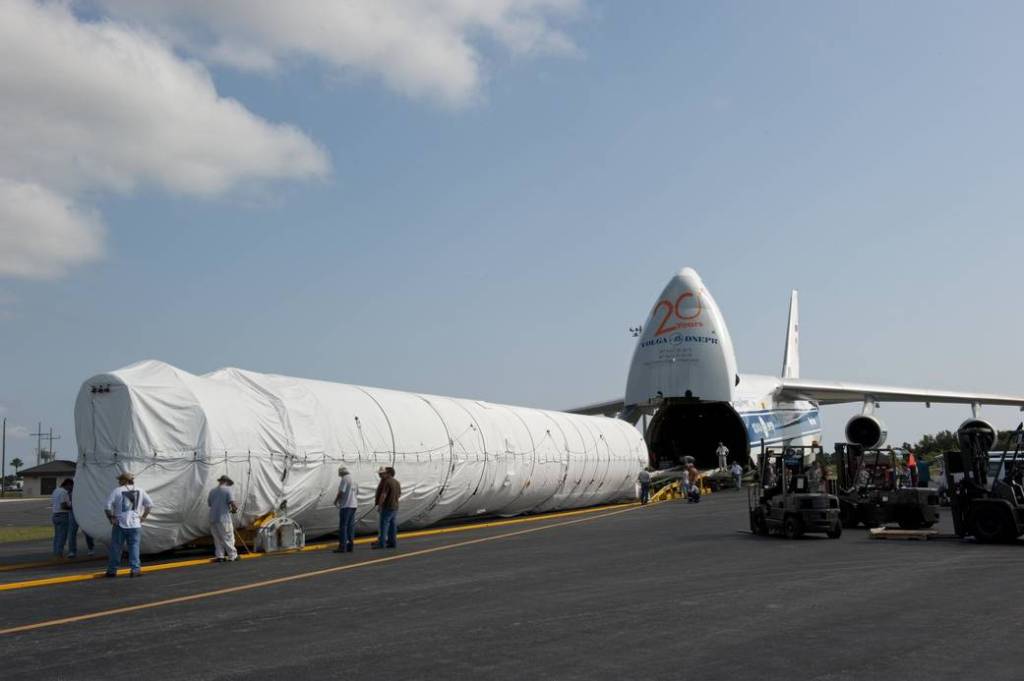 First Stage Delivered