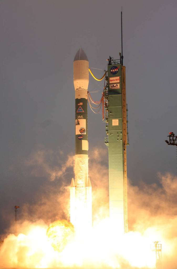 Liftoff of Delta II Carrying Aquarius – SAC-D