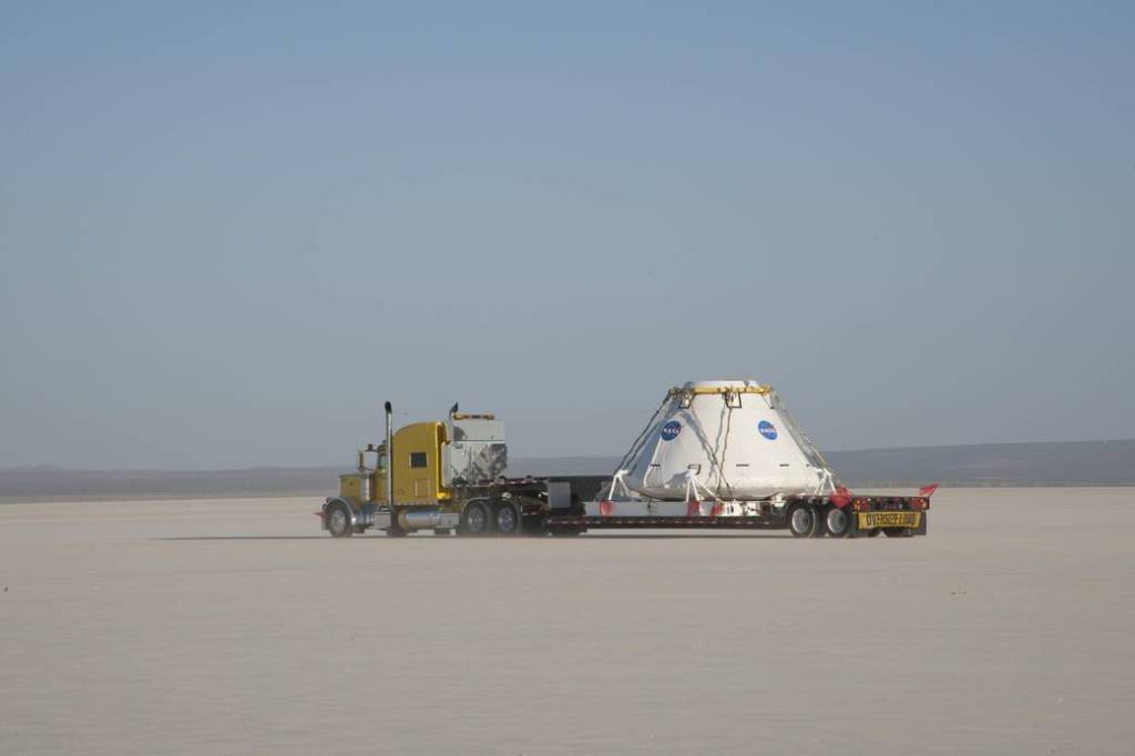 First Leg of Orion’s Overland Journey