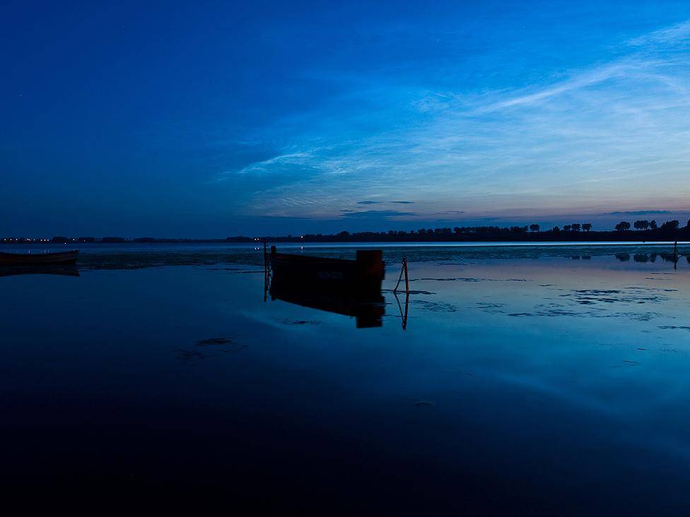 Sunrise Noctilucent Clouds