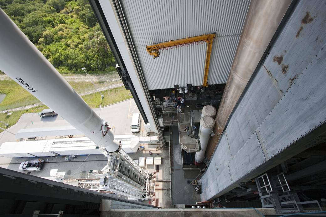 Atlas V Launch Preparation