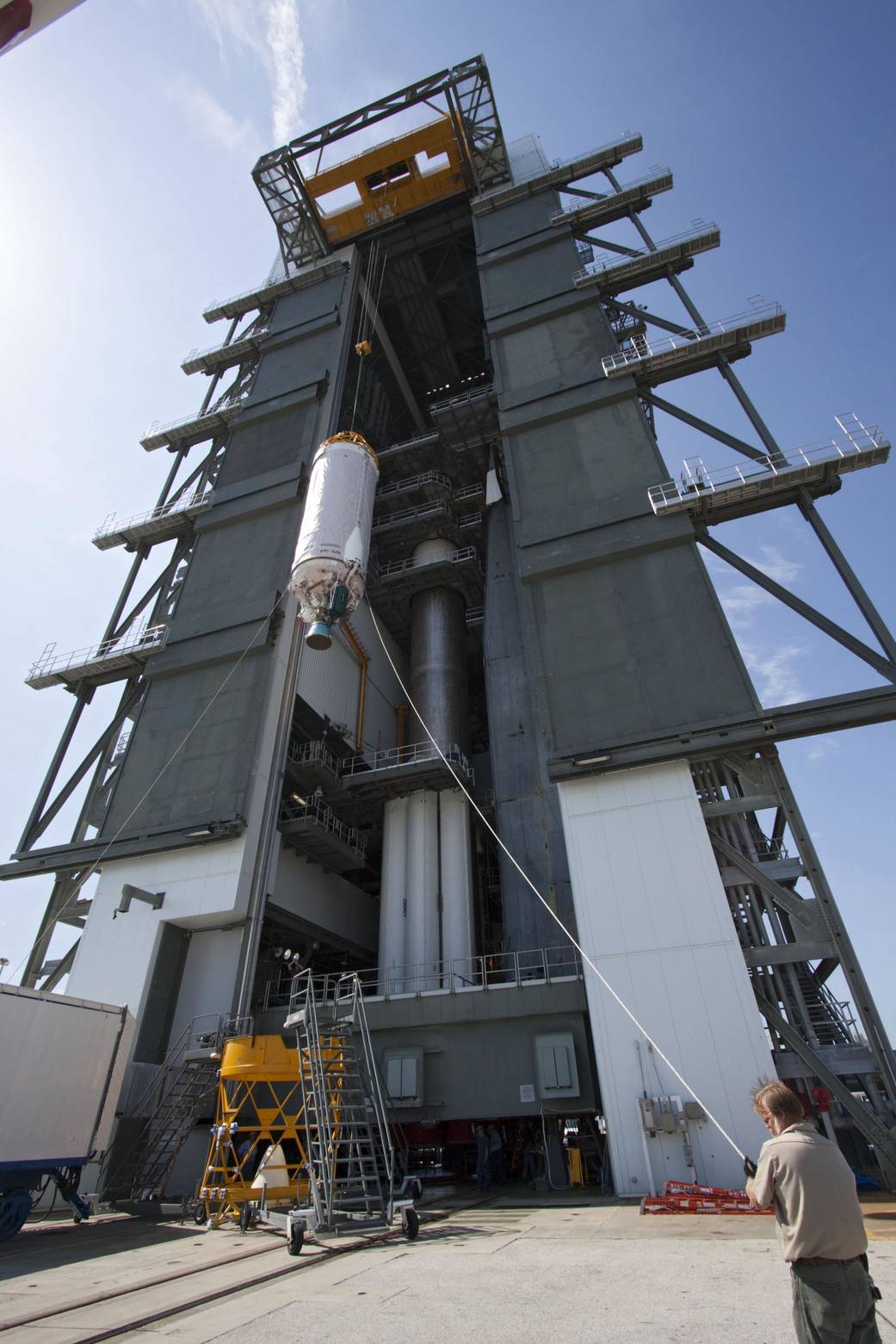 Atlas V Launch Preparation