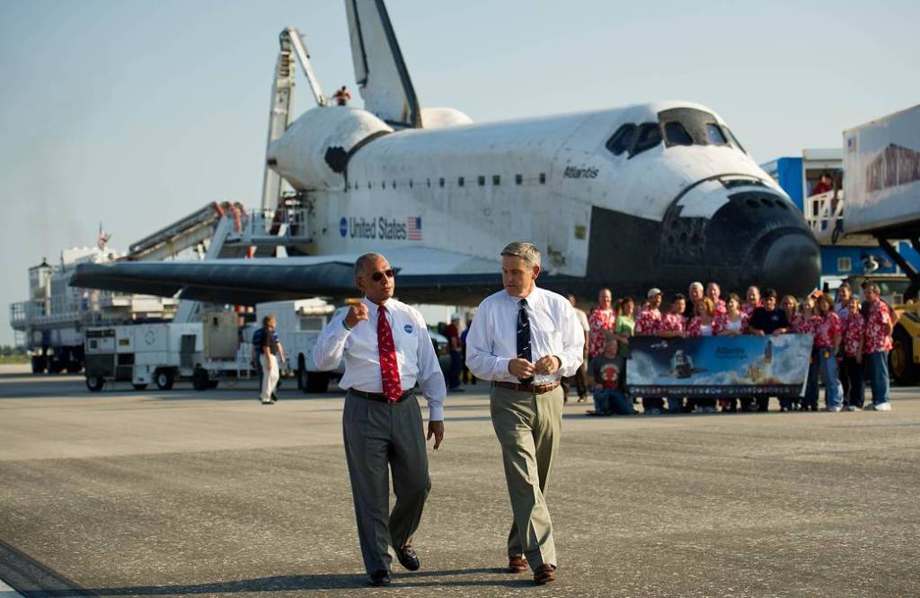 Atlantis After Landing