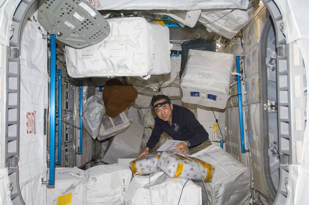 Astronaut Satoshi Furukawa in Leonardo