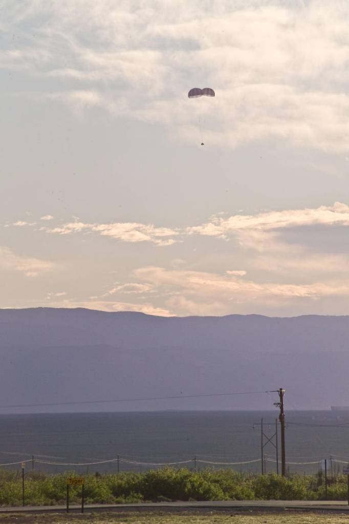 Parachute Descending