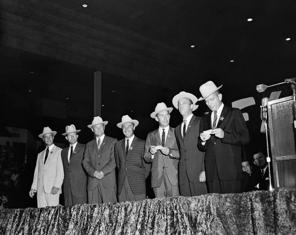 Houston Welcomes Mercury Astronauts