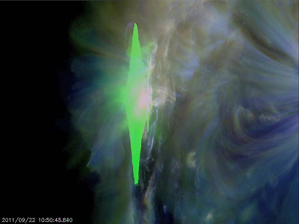 SDO Witnesses X1.4 Class Solar Flare