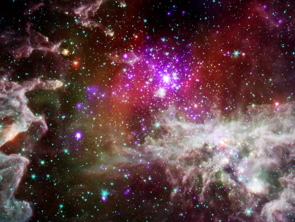 ‘Pacman Nebula’ Lives the High Life