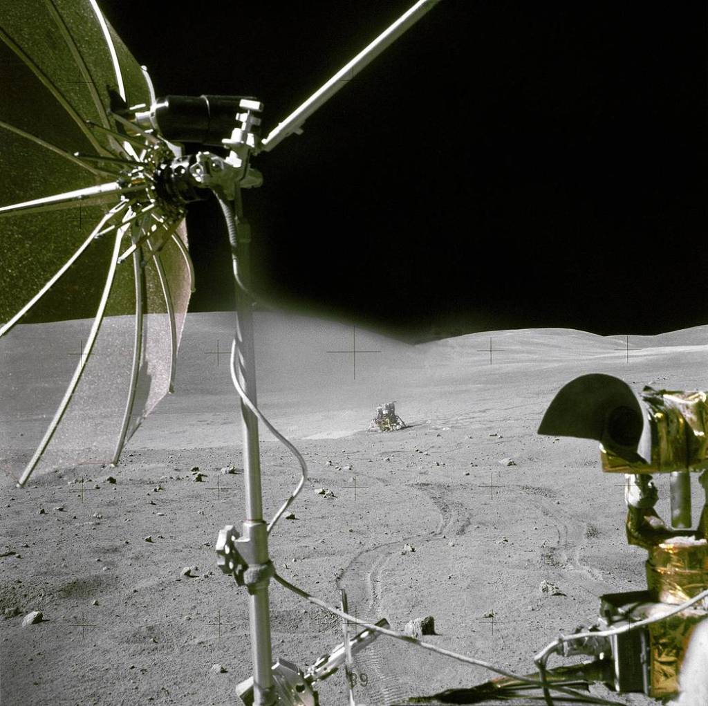 ‘Orion’ Lunar Module Seen From the Rover