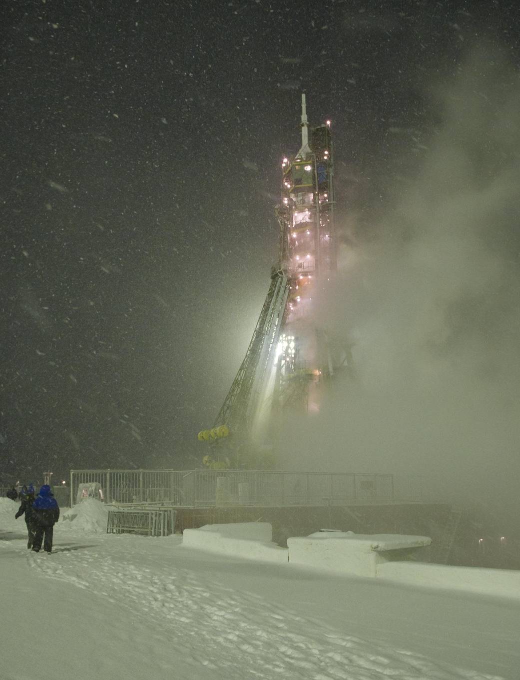 Soyuz on the Launch Pad