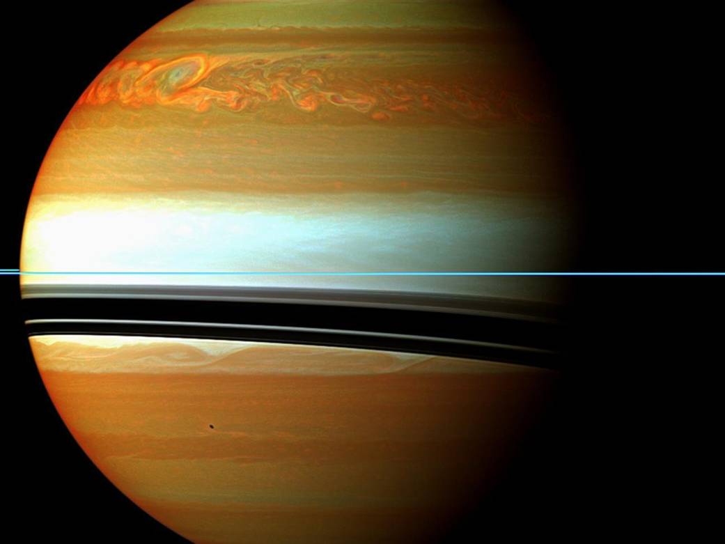 Saturn's Northern Storm