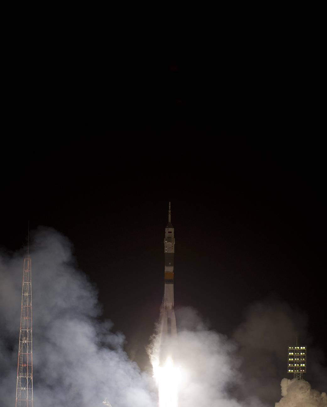 Expedition 30 Lifts Off