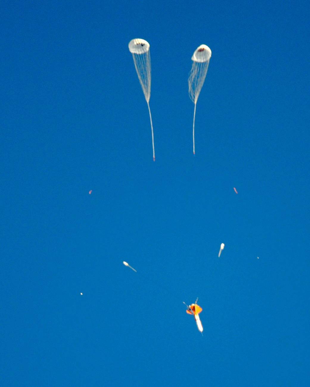 Orion Parachute Test, Dec. 20, 2011