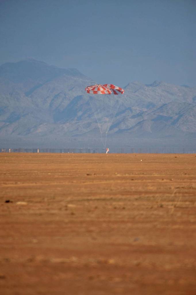 Orion Parachute Test, Dec. 20, 2011