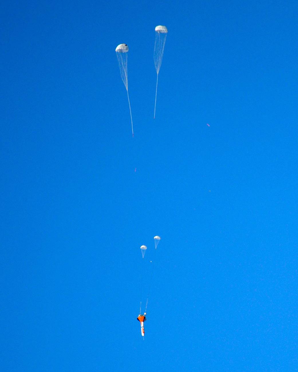 Orion Parachute Test, Dec. 20, 2011