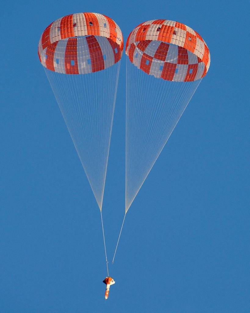 Orion Parachute Test, Dec. 20, 2011