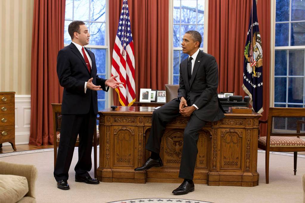 The President and the SAVE Recipient