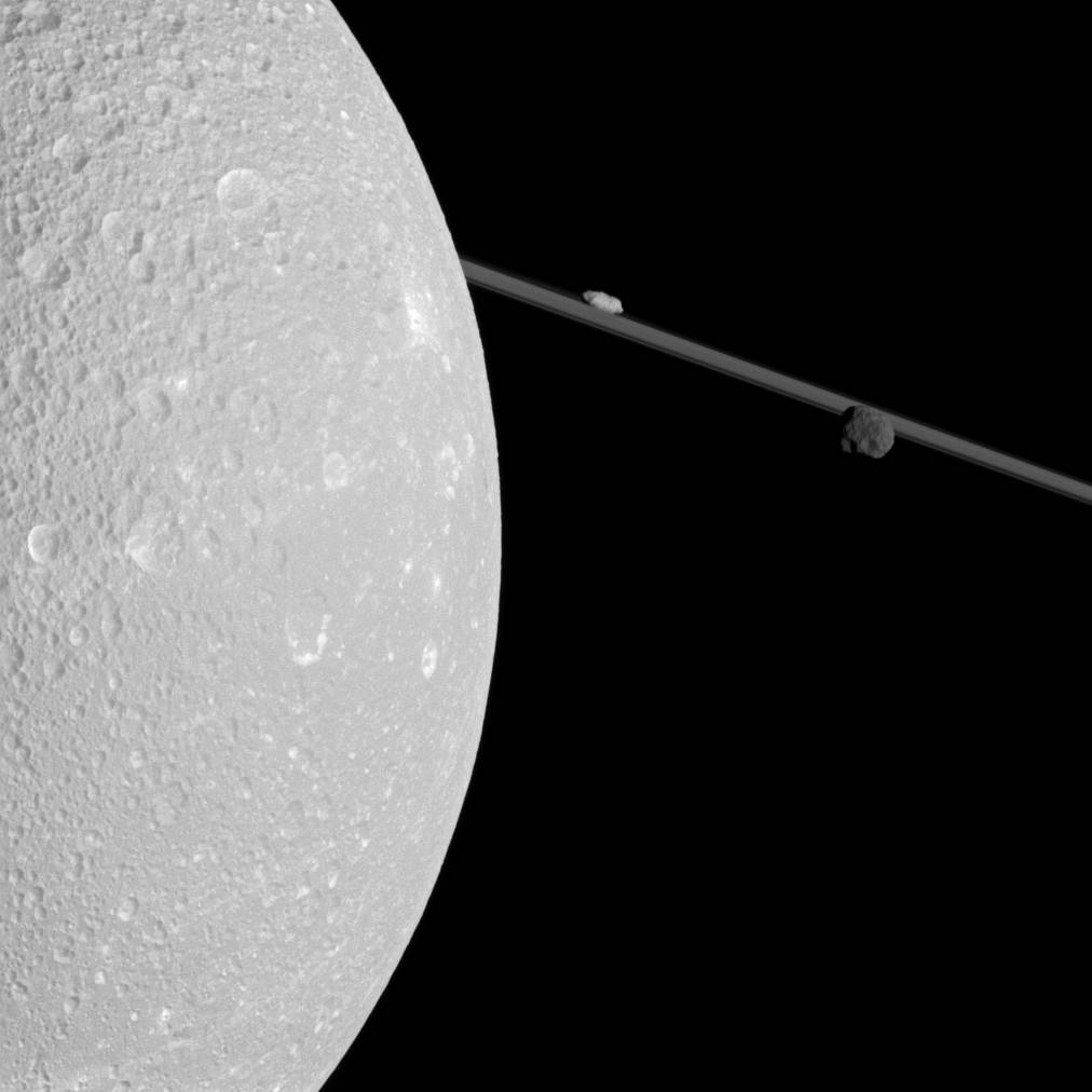 Closest Dione Flyby