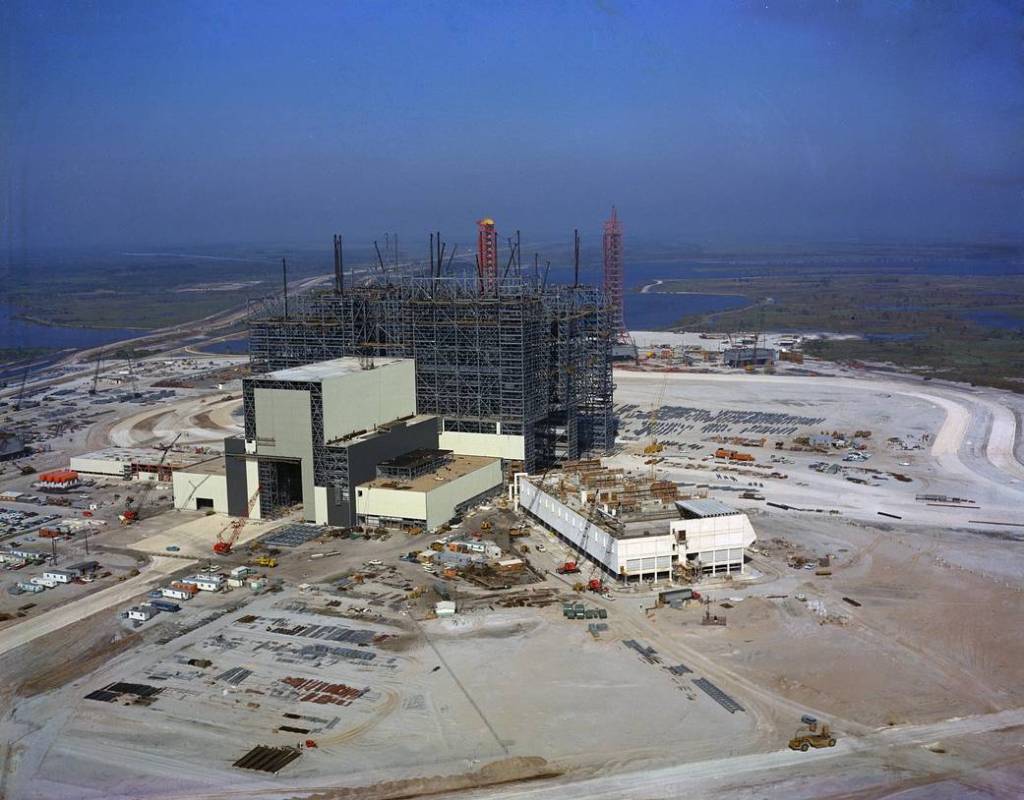 Construction of the Vehicle Assembly Building