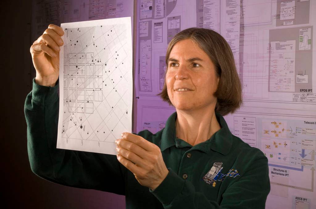 Janice Voss with Kepler Star Field