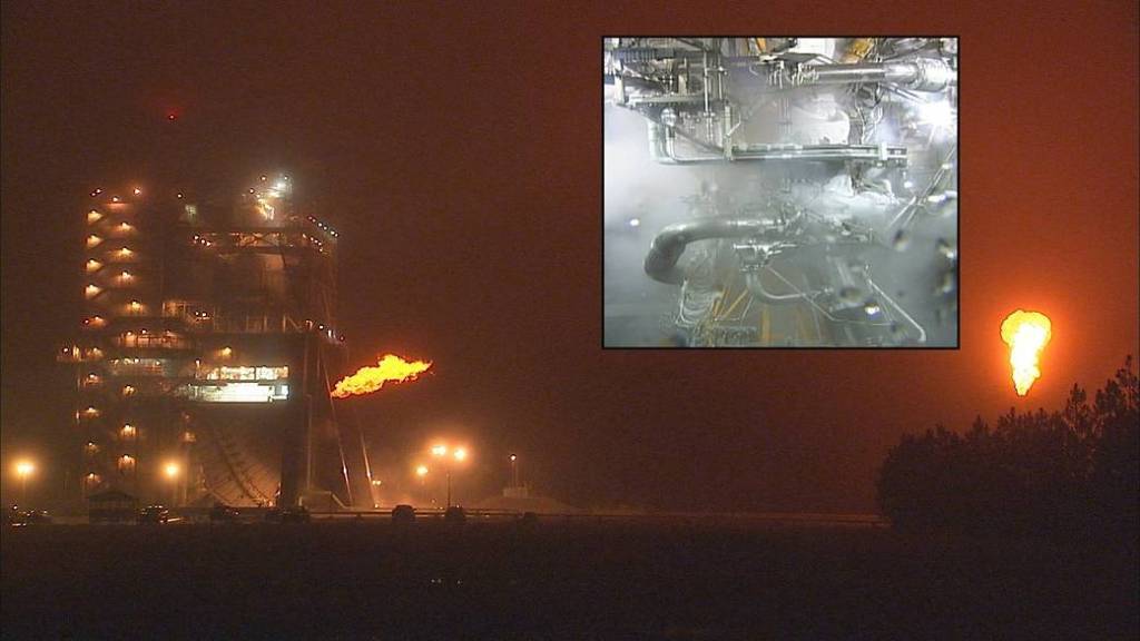 J-2X PowerPack Test on Test Stand A-1