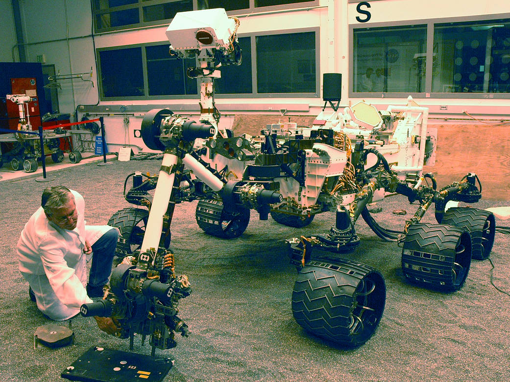 Testing Precision of Movement of Curiosity's Robotic Arm