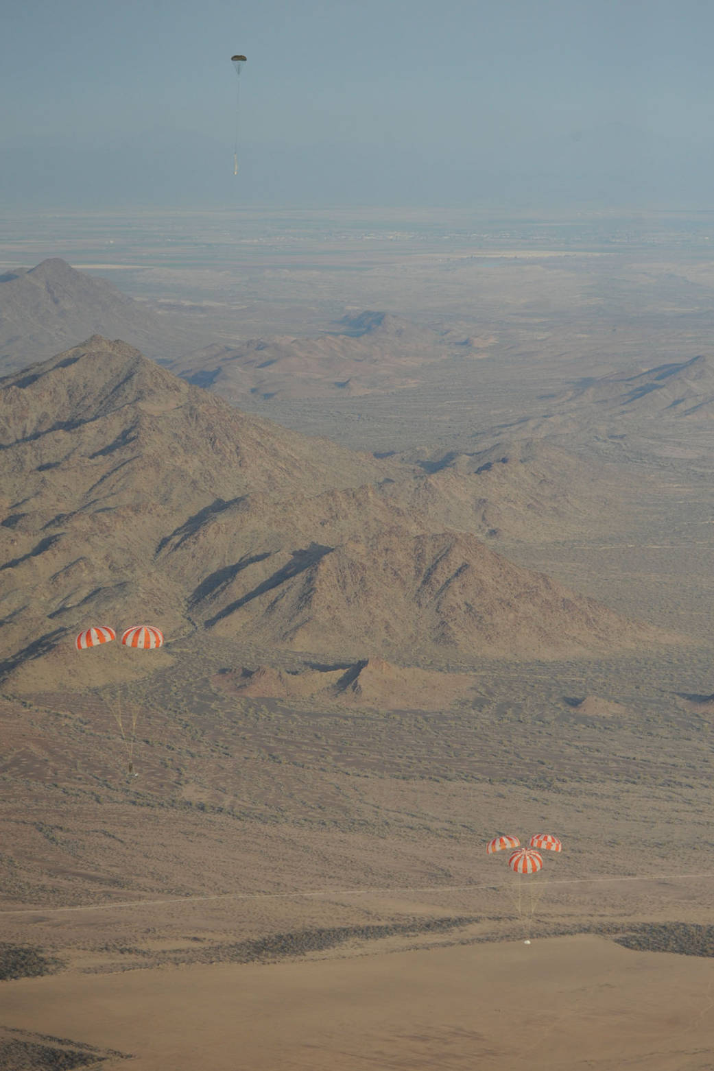 Orion Parachute Drop Test, Feb. 29