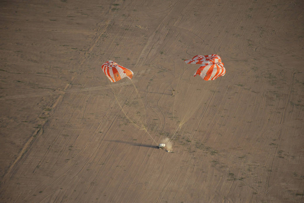 Orion Parachute Drop Test, Feb. 29