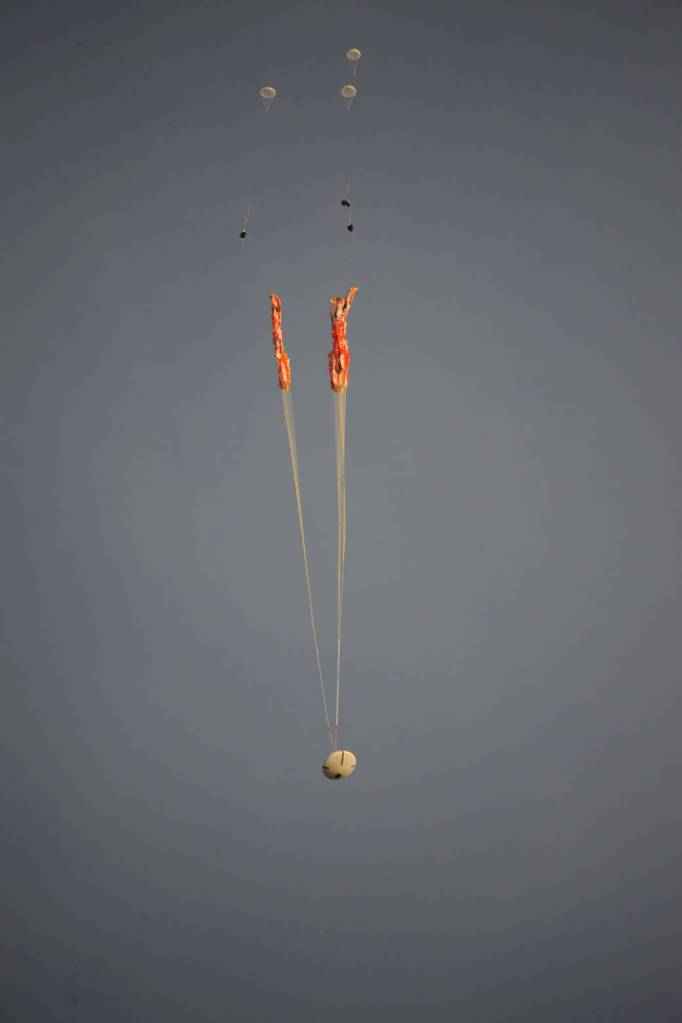 Orion Parachute Drop Test, Feb. 29