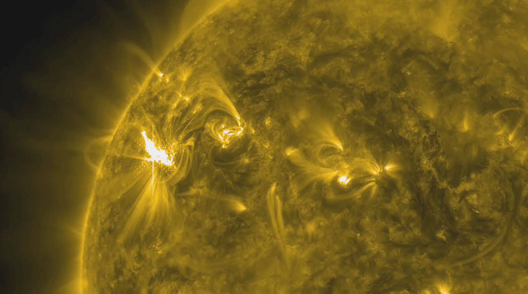 X1 Solar Flare Eruption on March 5, 2012