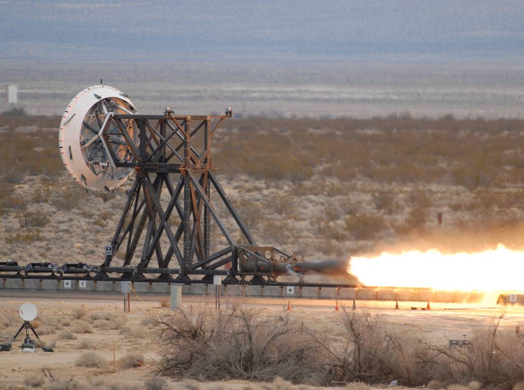 NASA Fires Up Rocket Sled Hardware at China Lake