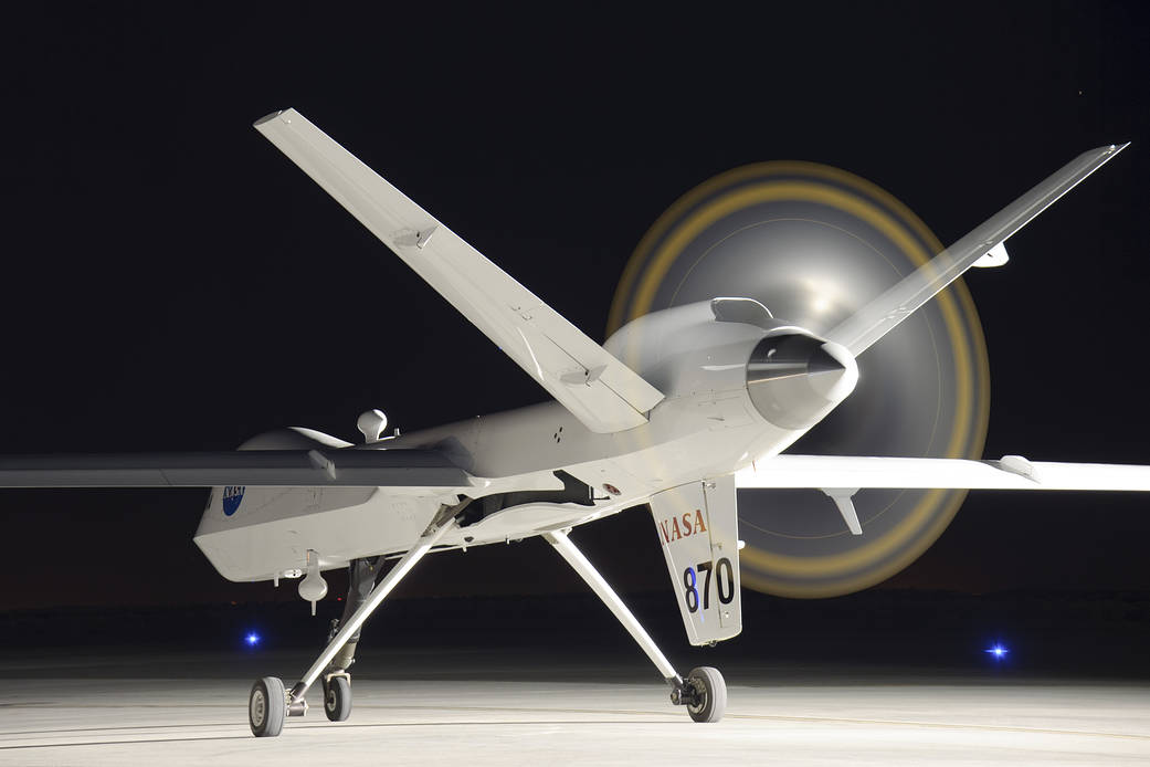 ADS-B flight tests on Ikhana UAS