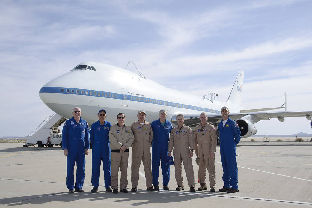 Shuttle Carrier Aircraft Pilots
