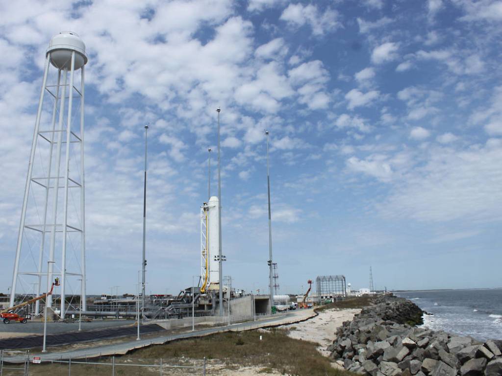 Orbital Antares Rocket at the Launch Pad