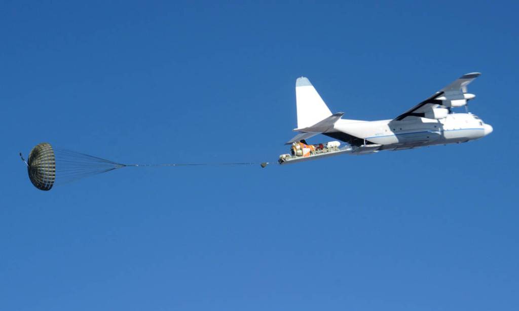 Test of the Orion Crew Vehicle’s Parachutes
