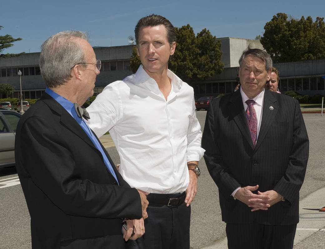 Gavin Newsom Visits Ames