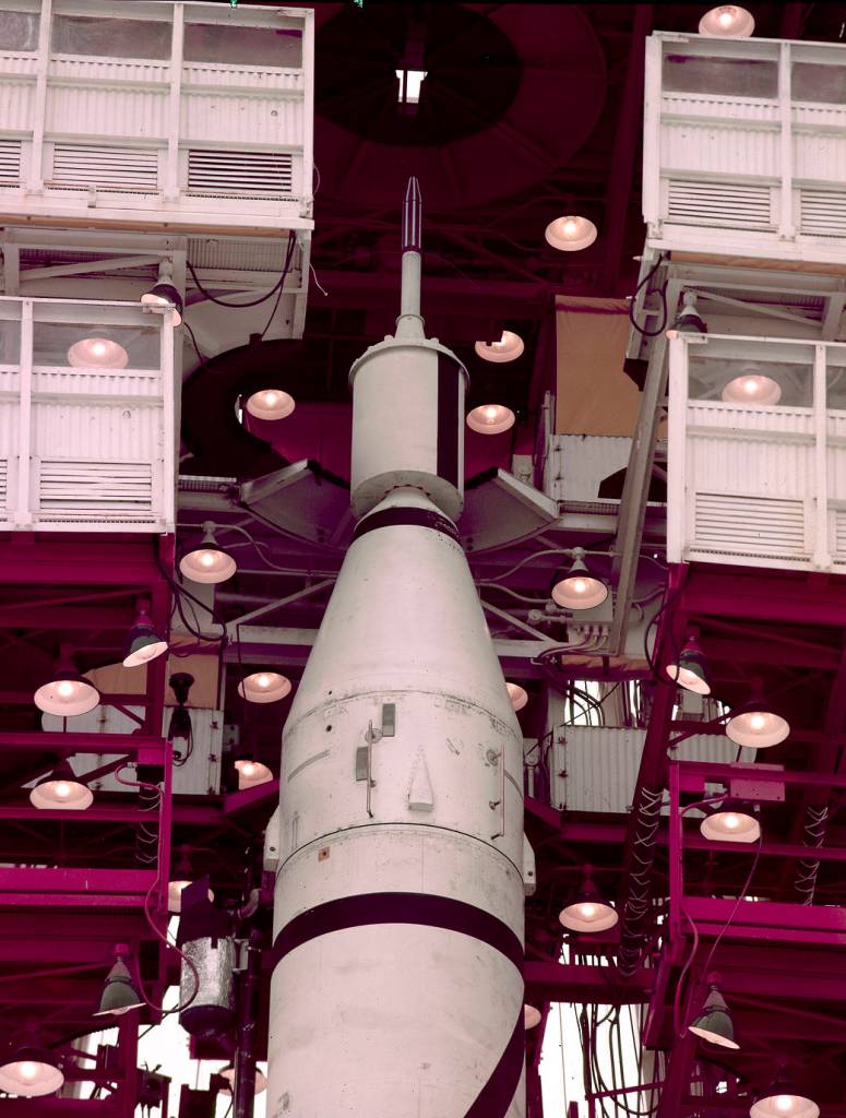 Upper Stages of Jupiter-C with Explorer I